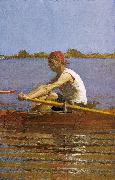 Thomas Eakins John Biglin in a Single Scull oil painting on canvas